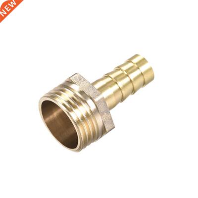 Brass Barb Hose Fitting Connector Adapter 10mm Barbed x G1/2
