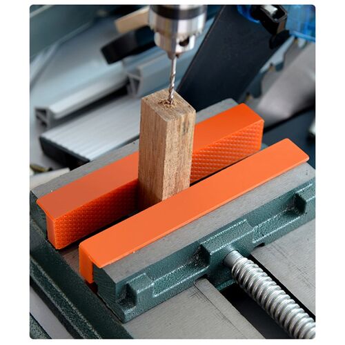 1Pair 6 Inch Vise Jaw Pad Magnetic Cover Multi-Purpose Prote