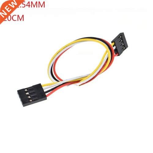 10PCS 4PIN DUPONT LINE female to female PITCH 2.54MM 20CM do