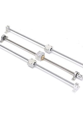 13pcs 500mm T8 CNC Parts Horizontal Optical Axle Guide Beari