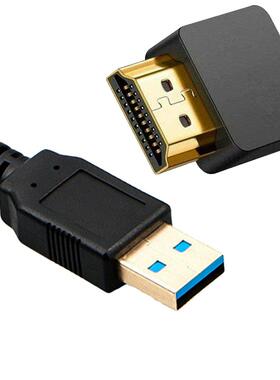 USB HDM-compatiblI Cable USB 3.0 to HDMI-compatible Converte