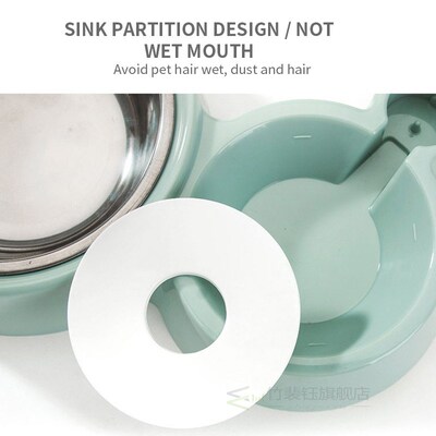 Cat Bowl Pet Automatic Drinking Water Bottle Dogs Cats Feede