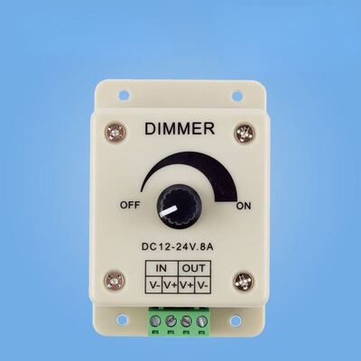 LED Dimmer Switch DC 12V 24V 8A Adjustable Brightness Lamp B