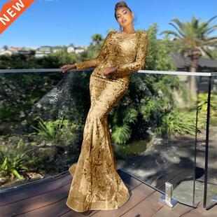 Prom Party Dresses Sequins Shinning Wedding Ball Prom Gown L