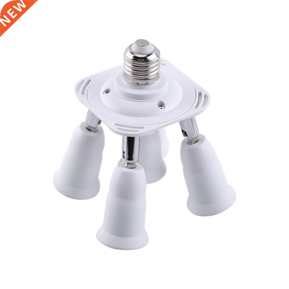 5 in 1 E27 To E27 Base Light Lamp Bulb Adapter Holder Socket