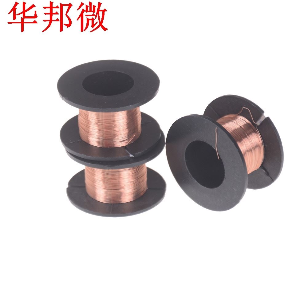 Fil magnétique rouge de fil de cuivre émaill&e - 实物图