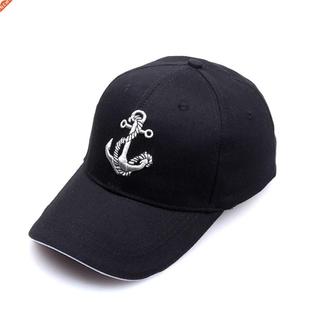 Black Cap Sailor Hat For Men Baseball Caps Fashion Anchor Em