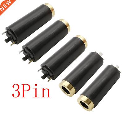 5/10Pcs 3.5mm 3 Pole Stereo Female Jack Socket Audio Connect