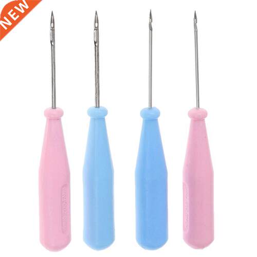 1PCS DIY Handmade Steel Stitcher Sewing Awl Shoes Bags Hole