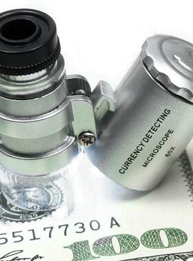 60X Mini HD Camera Phone Magnifier Jewelry Microscope ABS +