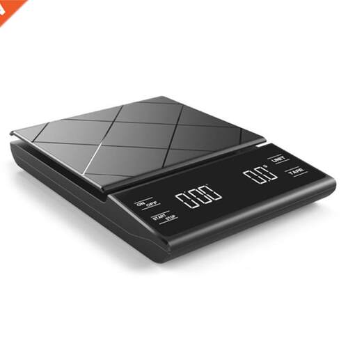 Coffee Scale with Timer Digital Kitchen Food Scale Cooking