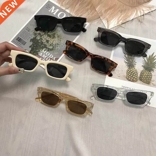 New Retro Small Square Frame Sunglasses Women Sun Glasses Ou