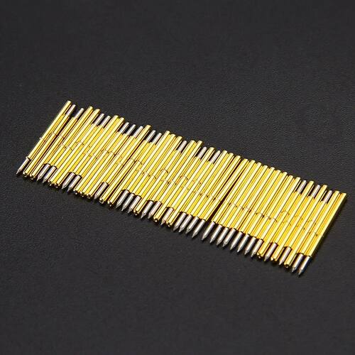 50pcs P75-B1 Dia 1.02mm 100g Cusp Spear Spring Loaded Test P
