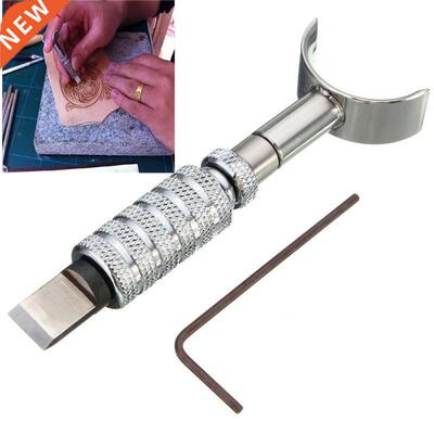 Portable Leather Craft Carving Tools Adjuable ainless
