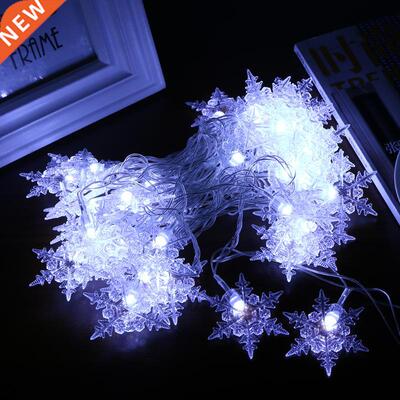 40LED Snowflake Lighting Strings Christmas Decoration String