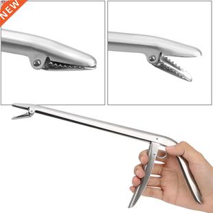 Gripper Clip Clamp Fish Plier Stainless Steel Fishing Hook T