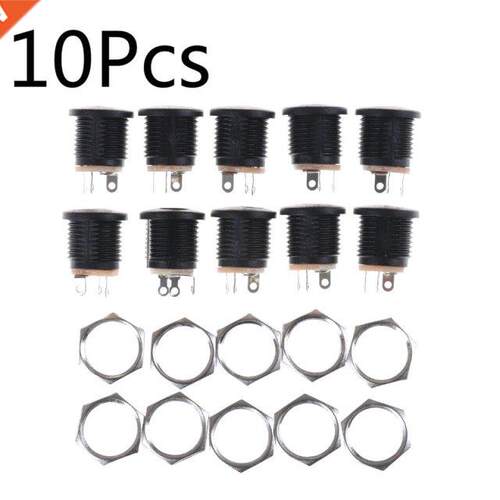 10Pcs 5.5mmx2.1mm DC Power Female Socket DC022 DC Power Sup