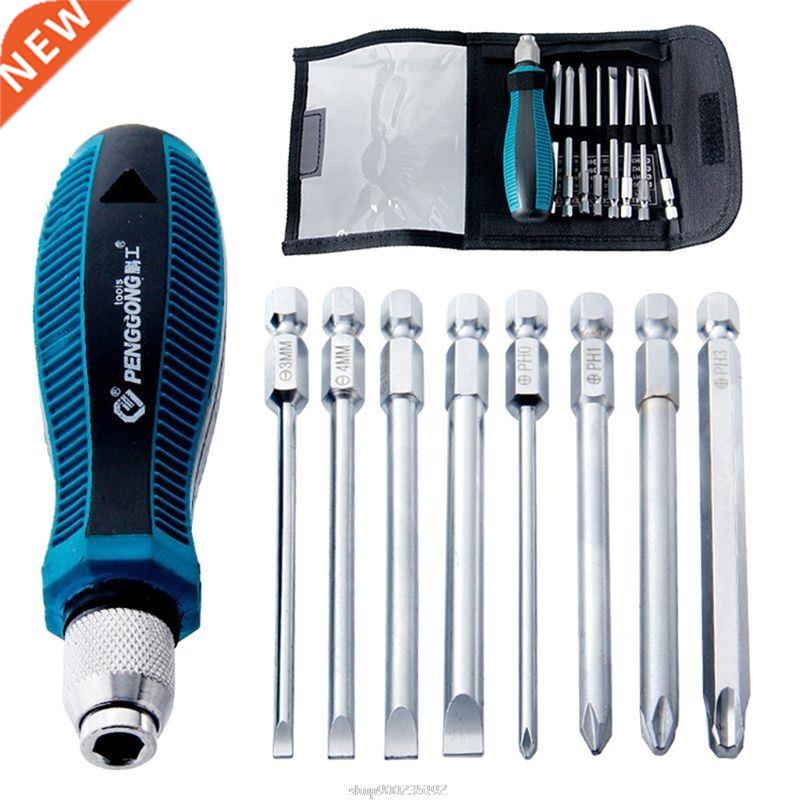 9 Pcs Screwdriver Set Mini Precision Screwdriver Multi Compu