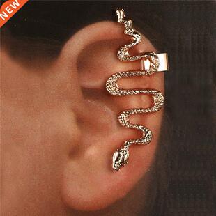 Snake earring Rock Style Animal Ear Cuff Gold Silver Color