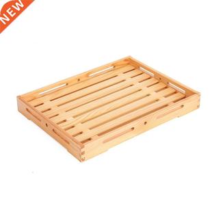 Bread Pan Wooden Bread Tray Bread Plate Rectangular Shape Ba