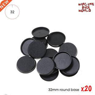 20PCS 32mm Round bases for wargames and Gaming Miniatures pl