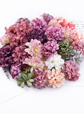 20 Pieces Fake Carnation Wedding Flower Head Christmas Scrap