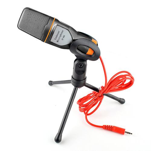 USB Condenser Microphone .5 plug for Computer USB PC Microp