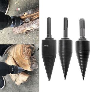 130x32mm Firewood Machine Drill Wood Cone Reamer Punch Drive