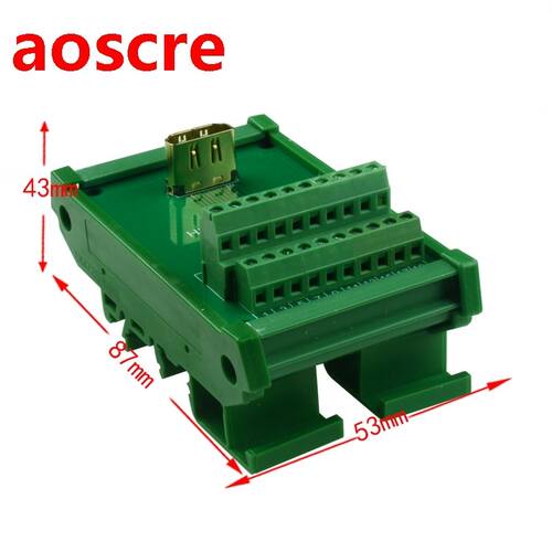 High-definition HDMI vertical female connector The plug Term
