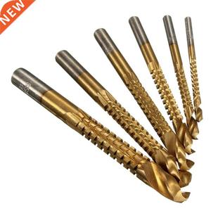 6 pcs HSS Milling Drills Set Wood Drill Bits Drill Set for W