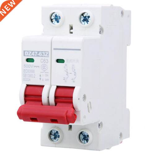 6pcs 2P MCB Miniature Circuit Breaker AC400V Household Air S