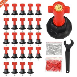 24pcs/set Flat Ceramic Level Wedges Tile Spacers Flooring Wa