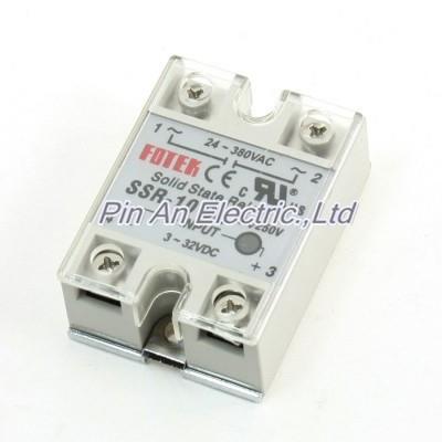 Single Phase DC to AC Solid State Relay 4 Terminal 10A SSR-1