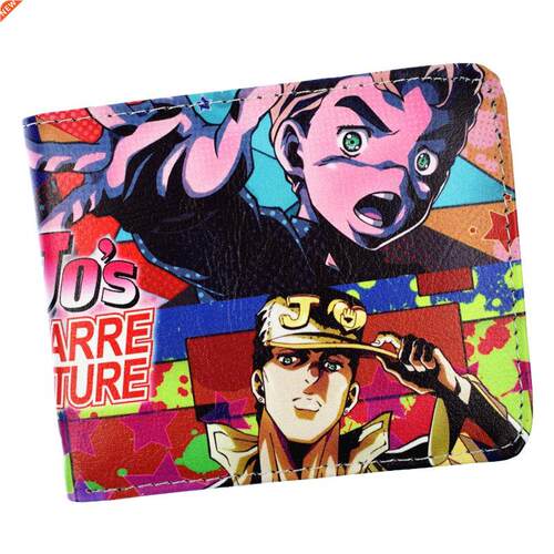 New Arrival JoJo's Bizarre Adventure Wallet PU Leather B