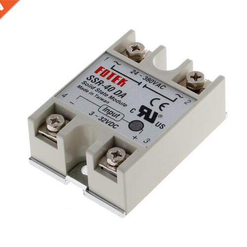 24V-80V 40A 250V SSR-40 DA Solid State Relay Module -2V D