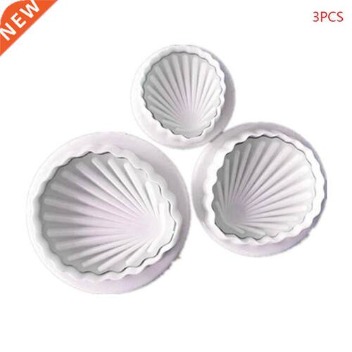 Pcs/Set Sea Shell Shape D Fondant Mold Cake Decoration To