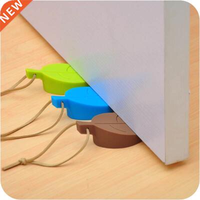 Children's Cartoon Leaf Door Stop Anti Pinch Hand Safety