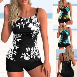 2021 Women Beachwear Swim Tankini Monokini Swimwear Bathing