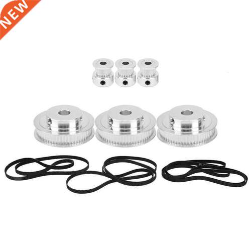 /Set Timing Belt Pulley 60teeth / 20teetn Aluminum Alloy Syn