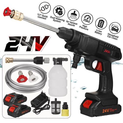 12V/24V 200W Cordless Electric High Pressure Washer Recharge