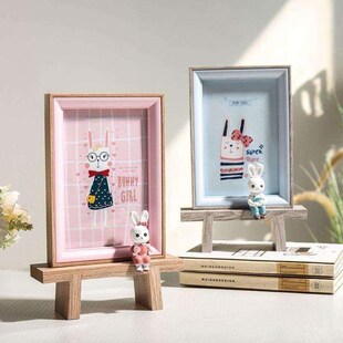 Nordic Cute Rabb 60Inch Photo Frame Desk Decoratio