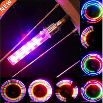 Bicycle Decorative Light 5 LEDs Bicycle Tire Valve Cap Tube