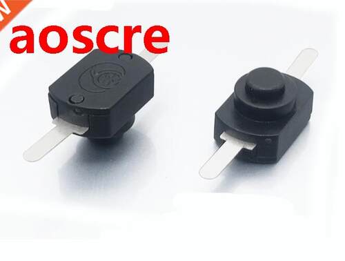 10pcs Strong light flashlight switch 15 patch type power sw