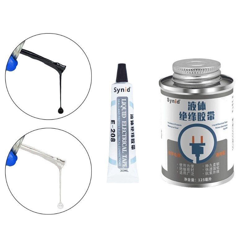2021 New 30/125ml Liquid Insulation Tape Glue Liquid Electri