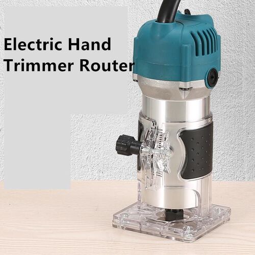 800W Electric Hand Trimmer Router Wood Carving Machine With