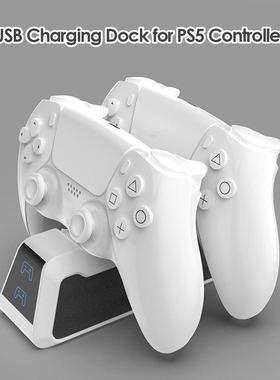 Fast Dual Charger Stand Controller Desktop Power Station for