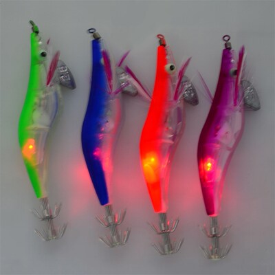 1PC Flashing LED Fishing Lure Flash Light 10cm Minnow