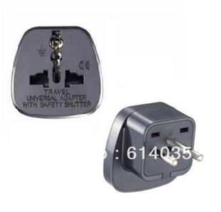 SS-11 Travel Adaptor/Plug Converter in Black *CE Marked Swit