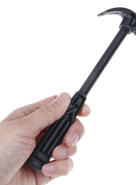 Plastic Handle Mini Claw Hammer Woodworking Nail Puncher Met