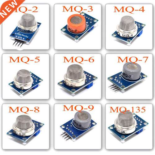 MQ-2 MQ-3 MQ-4 MQ-5 MQ-6 MQ-7 MQ-8 MQ-9 MQ-135 Detection Smo
